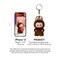 The Monster Pin for Love Series (A–M) Mini Labubu Doll Blind Box Keychain – Vinyl Plush Pendant, Bag Charm, Collectible Holiday & Birthday Gift for Kids & Adults, Single Box